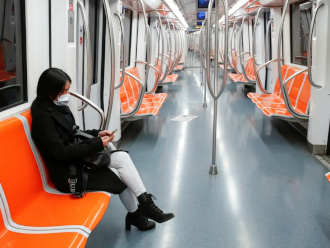 Empty train