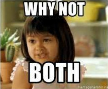 Why not both